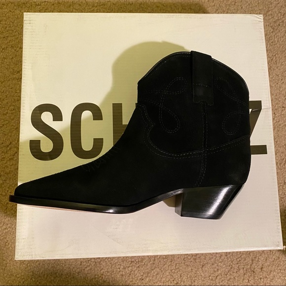 Schutz Izolita Western suede booties 5.5 - Picture 4 of 10